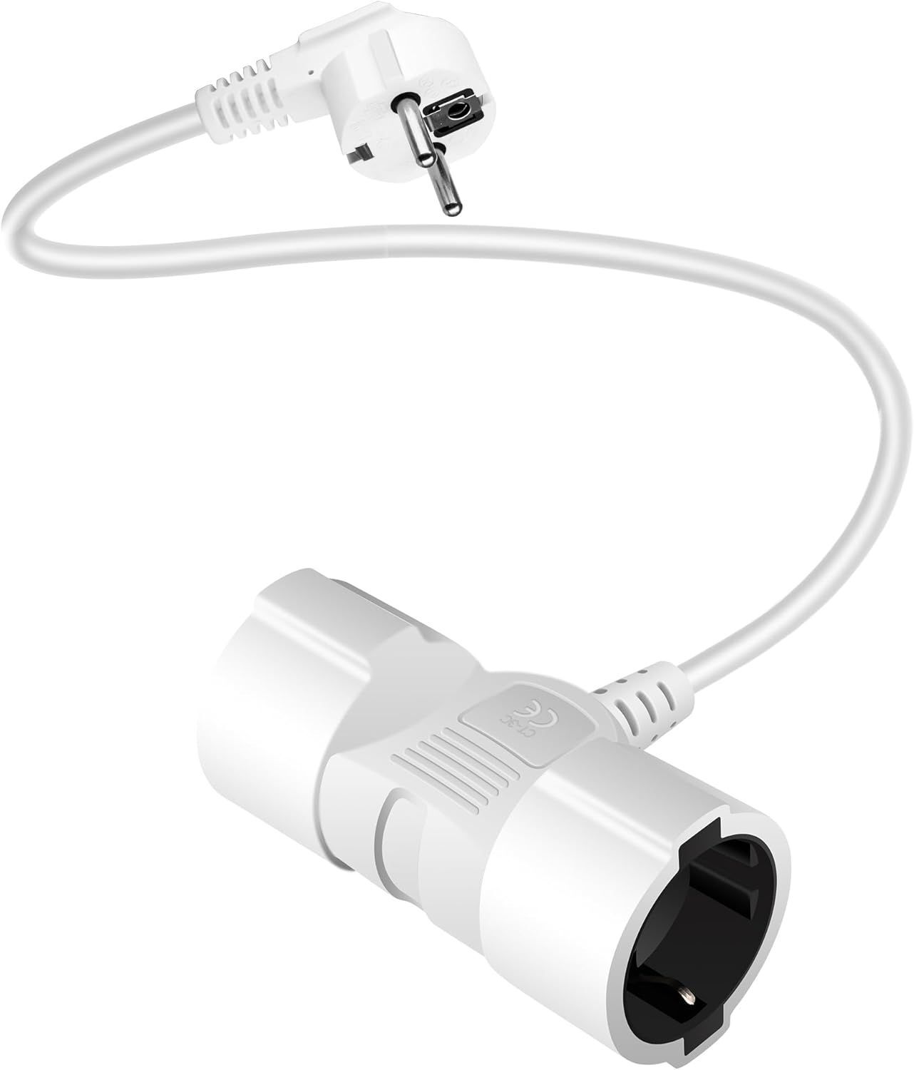 Rallonge électrique double prise-2 prises avec câble flexible-Rallo...