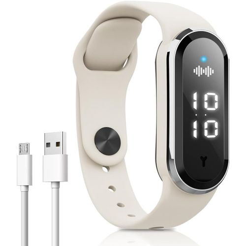 KALANKA-Montre Anti Moustique Ultrason, Anti Moustique Bracelet, Bracelet Anti-Moustique avec USB Rechargeables, Bracelet Anti Moustiques pour Enfants et Adultes Camping lEscalade La Randonnée