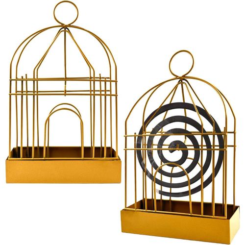 KALANKA-Support Bobine Anti Moustique, 2pcs Support Spirale Anti Moustique Exterieur, Durable Support Serpentin Anti Moustique, Support de Bobine Anti-Moustique pour Chambre À Coucher, Salon