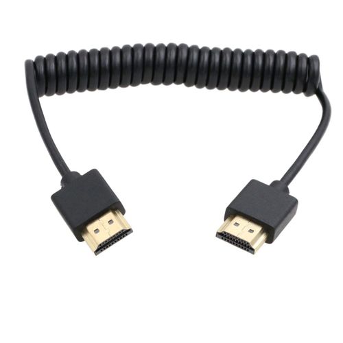 KALANKA-Câble HDMI 4K 8K 60p UHD pour ATOMOS Ninja V Portkeys Blackmagic Monitor BMPCC 4K ZCAM, Sony, Canon, Nikon, Ronin Type A HDMI 2.1 enroulé