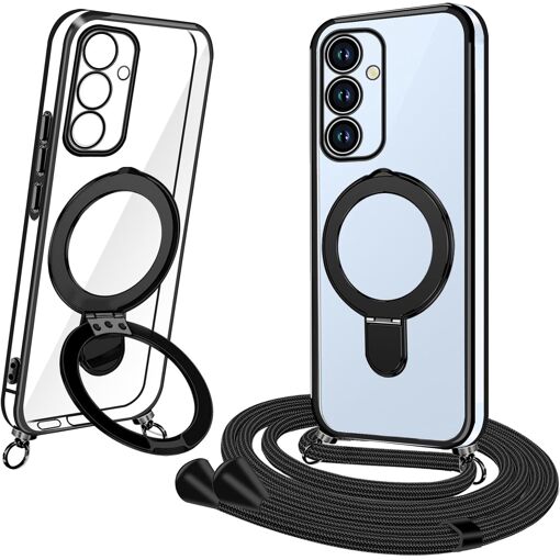 KAL-Coque Pour Samsung Galaxy S25 Avec Cordon, Housse Samsung Galax...