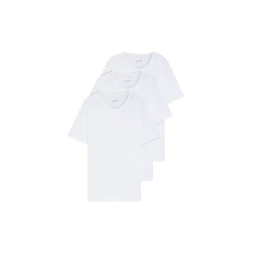 T Shirt Boss Pack X3 One Brode Homme Blanc
