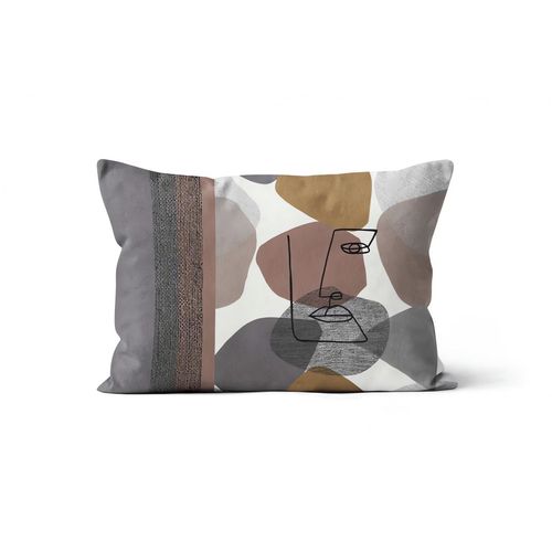 Housse De Coussin 32x50 Cm Modern, Par Soleil D'ocre