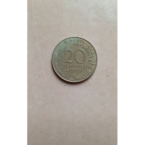 Vend Pièces De 20 Centimes De 1976