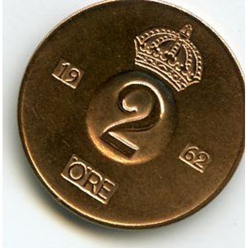 Suède 2 Ore 1962