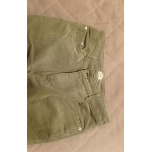Pantalon Velours Vert Amende