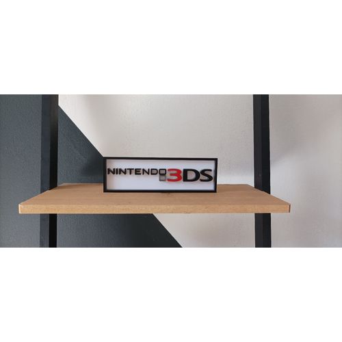 plaque décorative / console retro gaming / nintendo 3ds