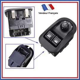 Bouton Commande Interrupteur Lève Vitre Avant Gauche De Peugeot 206 98-13 6554wa