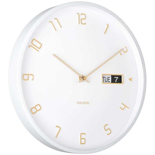 Horloge murale en aluminium Flip