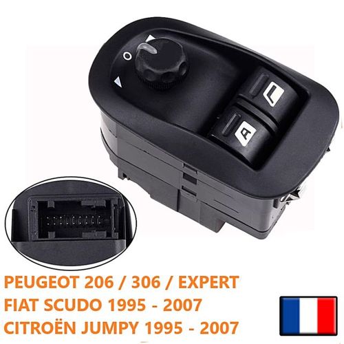 Bouton Commande Lève Vitres Et Rétroviseurs Peugeot Citroën