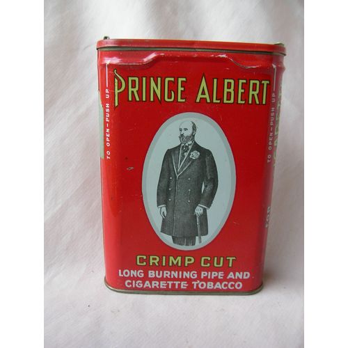 Ww2/Post Us Boïte De Tabac Vide " Prince Albert " Spécial Pour Armée Avec Scellé Bleu 1949 Corée