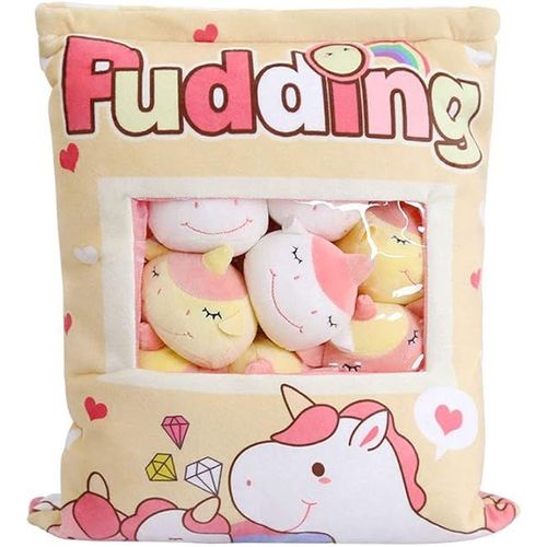Mignon Snack Oreiller 35*45cm Animaux En Peluche Jouets Pudding Décoratif Amovible Kitty Chat Poupées Creative Jouet Cadeaux Pour Ados Filles Enfants