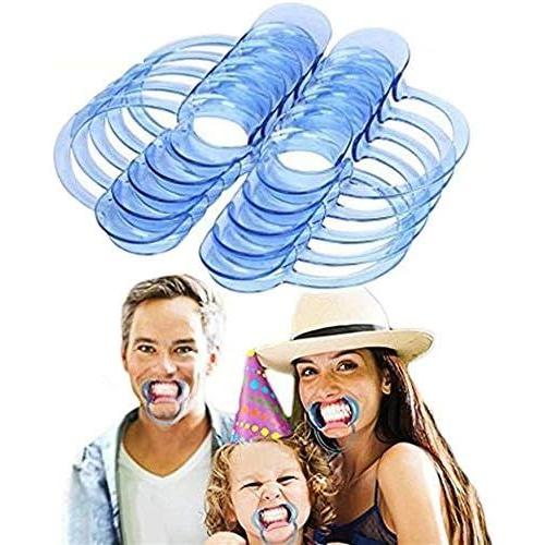 20 Pcs Ouvre La Bouche Mâche Mots Jeu Jeu Écarteur De Bouche Ouverte Rétracteur À Ouvre La Bouche Jeux Bouche Dentiste Pour Adulte Famille Jeux De Société Mâche Mot Taille S*10 M*10 