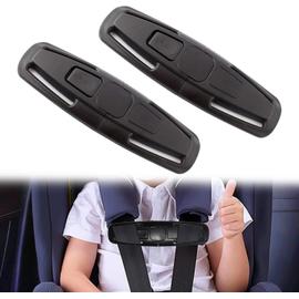 2pcs clip de ceinture de sécurité de voiture extension connecteur
