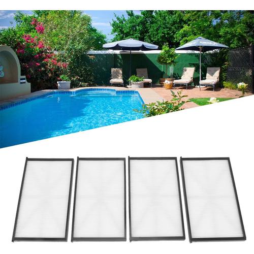 Filtre Robotique pour Nettoyeur de Piscine, 4 Pièces Lavable Rcx70101 Filtre à Cartouche Ultra Fin, Filtre à Vide 3 Couches pour Piscine et Spa pour Robot Hayward, Tigershark