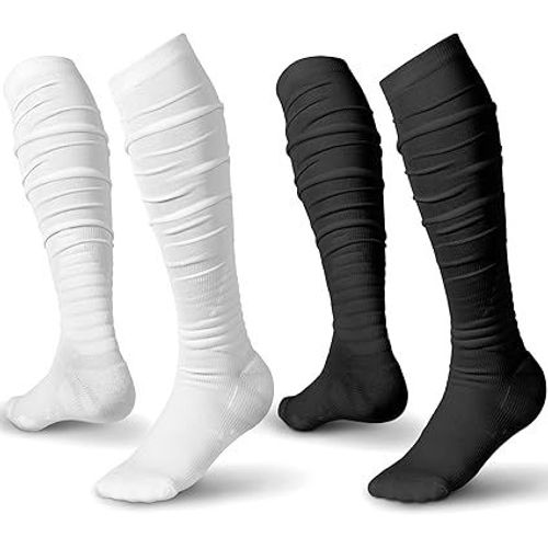 Chaussettes De Football Antidérapantes Pour Hommes, Chaussettes De Football Extra Longues, Chaussettes De Football Au-Dessus Du Genou, Athlétiques