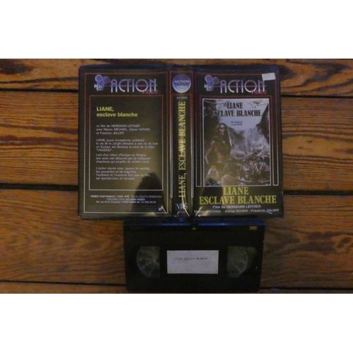 Vhs Rare - Liane Esclave Blanche