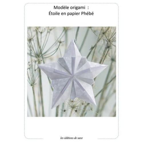 Modèle Origami : Etoile En Papier