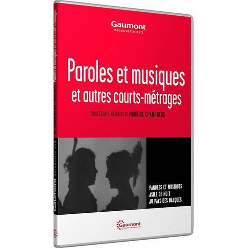 Paroles Et Musique Et Autres Courts Métrages