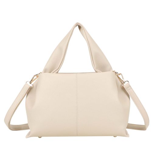 Sac à Main pour Femme avec Anses Épaisses et Bandoulière Amovible Gallantry Beige