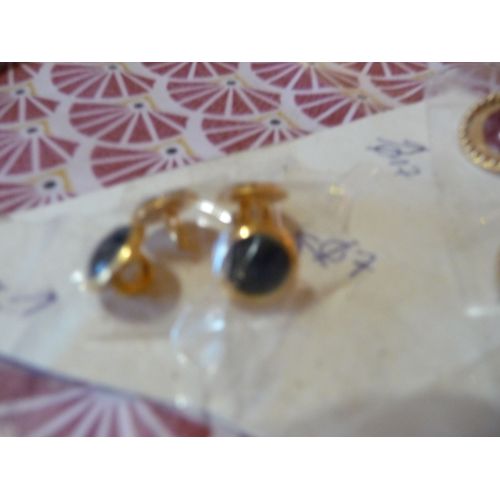Or1 Émaillé Lot De 4 Boutons Diam 7