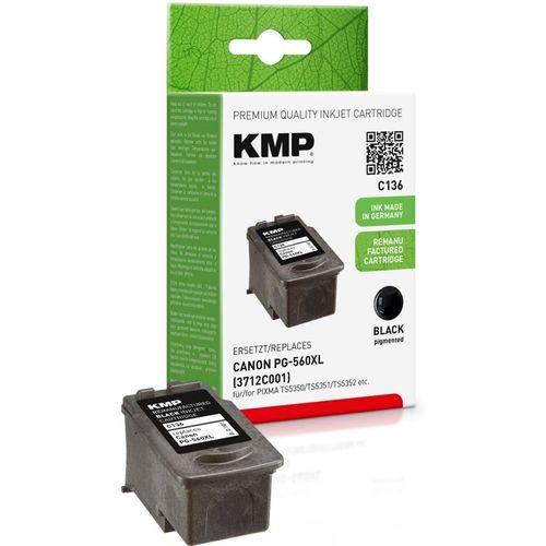 KMP C136 noir compatible avec Canon PG-560 XL