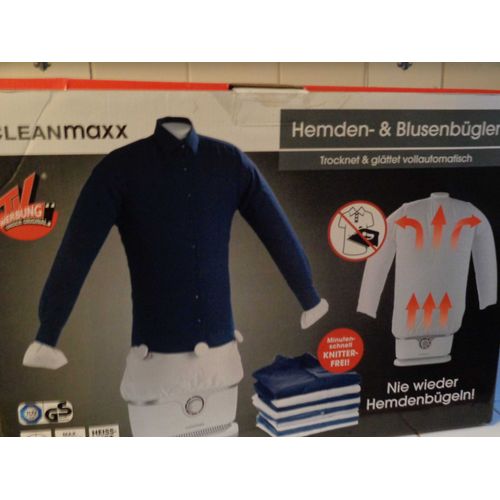 Appareil Cleanmaxx repassage chemise