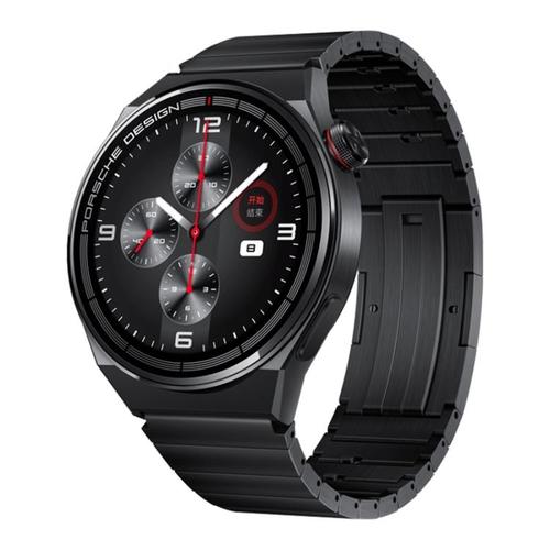 Huawei Watch Gt 3 Porsche Ver. Smart Watch 46 Mm En Titane En Titane, Écran Amoled De 1,43 Pouce, Support Des Modes De Surveillance / Gps / 100+ Sport (Noir)
