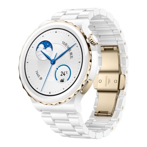 Huawei Watch Gt 3 Pro Ceramics Smart Watch 43 Mm Ceramics-Bracelet, Écran Amoled De 1,32 Pouce, Prise En Charge Ecg / Gps / 7 Jours De La Batterie