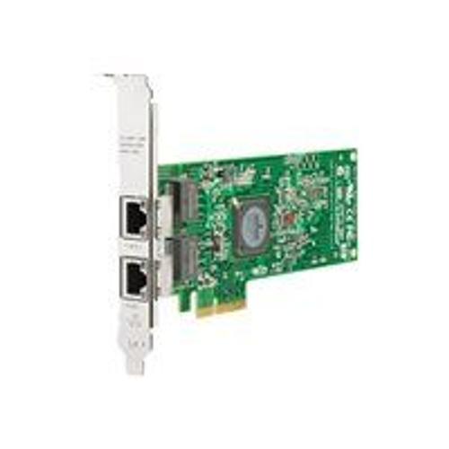 HPE NC382T - Adaptateur réseau - PCIe x4 - 1GbE - 1000Base-T - 2 ports - pour ProLiant DL165 G7, DL360 G7, DL370 G6, DL380 G6, DL380 G7, DL385 G6, DL580 G5, ML370 G6