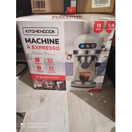 150€ sur Machine à Café Avec Broyeur Et Pompe Ulka Big Venice Noire  Kitchencook - Expresso avec broyeur - Achat & prix