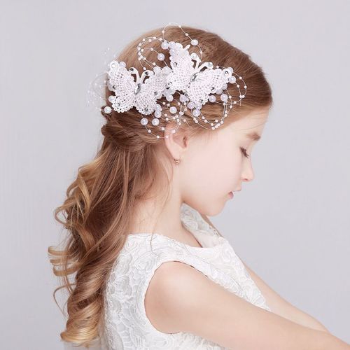 Serre-Tête Papillons Et Fleurs, Pour Mariage, Anniversaire, Photographie