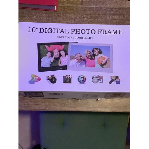 Cadre photo numérique LCD 10 pouces