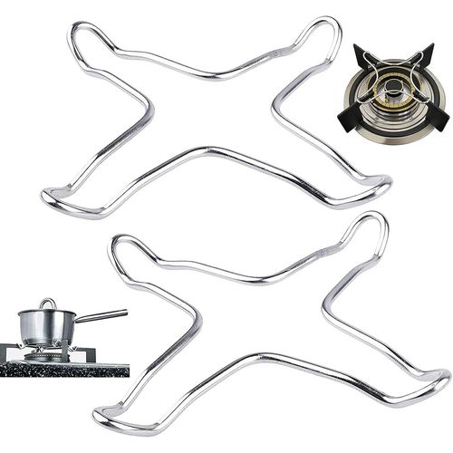 2 Pièces Universel Fonte Anneau À Gaz, Support Universel Pour Cuisinière, Wok Support Stand Pour Gaz Table De Cuisson, Pour Les Cuisines, Les Machines À Café, Les Fours, Poêles À Gaz