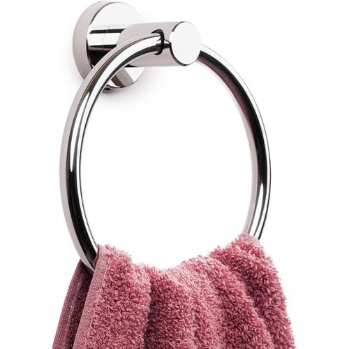 Anneau Porte-Serviette chromé Porte-Serviettes pour Salle de Bain Porte-Serviettes à Main Quincaillerie de Salle de Bain Murale
