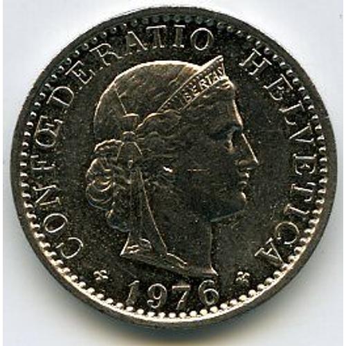 Suisse 20 Centimes 1976