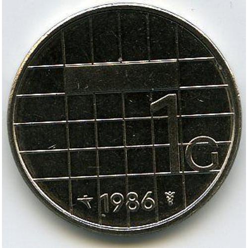 Pays-Bas 1 Gulden 1986