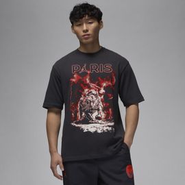 T-Shirt À Motif Paris Saint-Germain Pour Homme - Noir