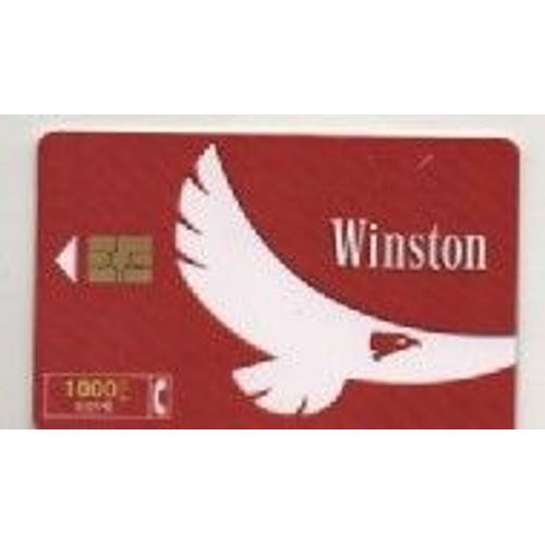 Carte Téléfonica Pour Collectionneurs Publicité Winston - 1000 - Tirage 272000 Exemplaires