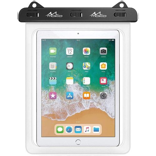 Eryi-Pochette Étanche Tablette, Sac Étanche Compatible Avec Ipad 9/8/7 10.2, Ipad Pro 11 M1, Ipad Air 5/4 10.9, Galaxy Tab A7 10.4, S7 11, S6/S6 Lite, Matepad New 10.4, Jusqu'à 12"", Transparent