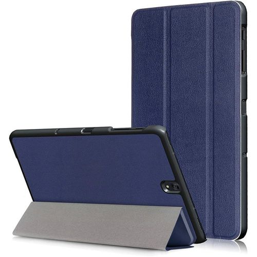 Eryi-Custer Coque Pour Samsung Galaxy Tab S3 9.7 T820 T825,Pu-Cuir Étui Housse Pour Samsung Galaxy Tab S3 9.7 T820 T825 - Bleu