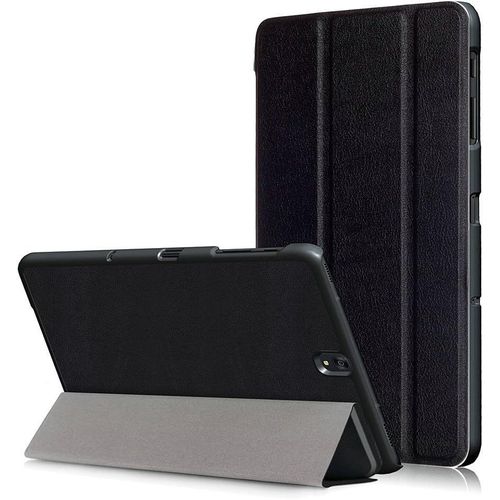 Eryi-Custer Coque Pour Samsung Galaxy Tab S3 9.7 T820 T825,Pu-Cuir Étui Housse Pour Samsung Galaxy Tab S3 9.7 T820 T825 - Noir