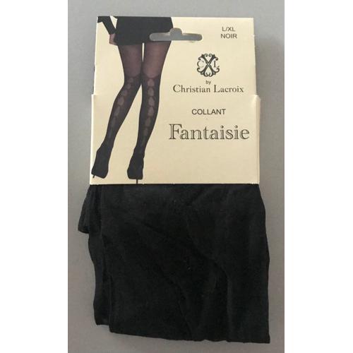 Collant Fantaisie - Christian Lacroix L/Xl Noir