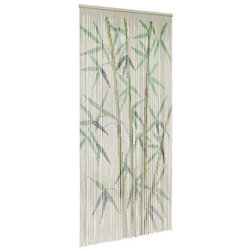 Rideau Anti Insectes Imprimé Bambou 100x200 Cm
