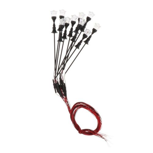 1: 100 À 1: 150 Échelle Stree Lights Rrain Modèle De Lampadaire Léger