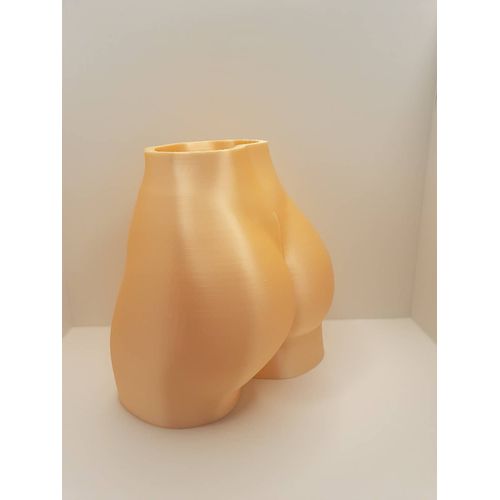 Vase artisanale décoratif pour fleurs ou plante sèche