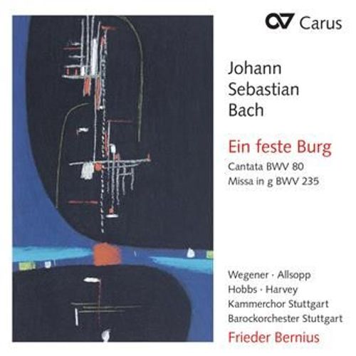 Bach : Ein Feste Burg : Cantate Bwv 80, Mess Bwv 235 Par Frieder Bernius