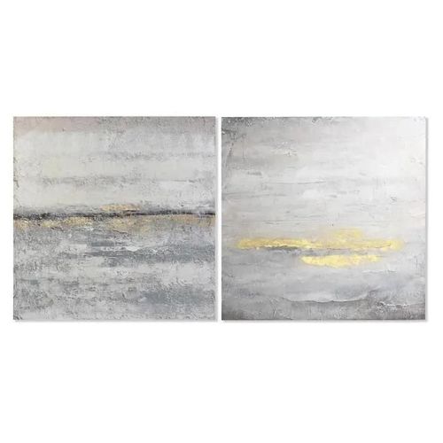 cadre 100 x 2,8 x 100 cm abstrait moderne (2 unités)