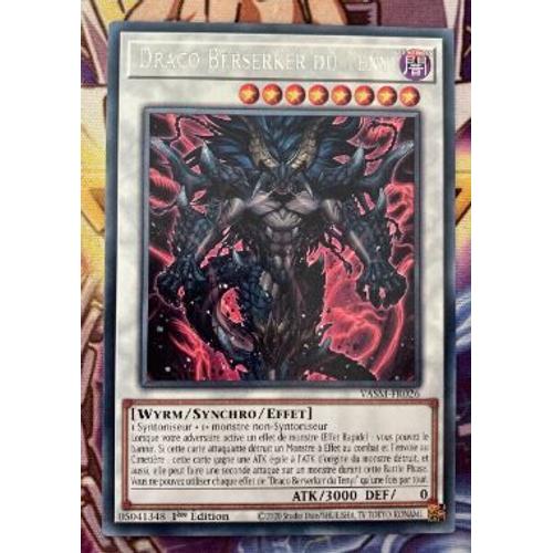 Yu Gi Oh Vasm Fr026 Draco Berserker Du Tenyi Rare