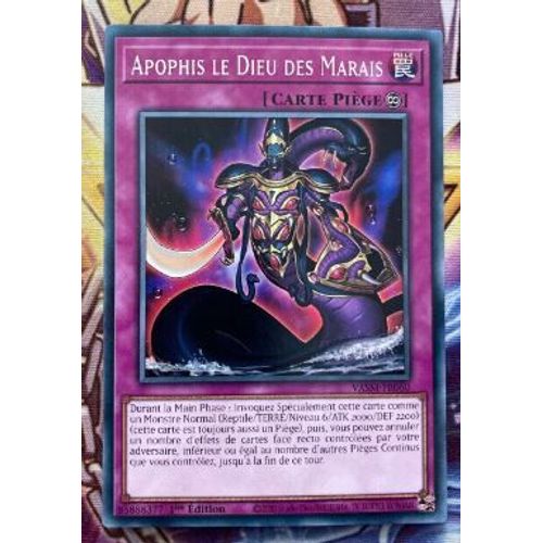 Yu Gi Oh Vasm Fr060 Apophis Le Dieu Des Marais Rare